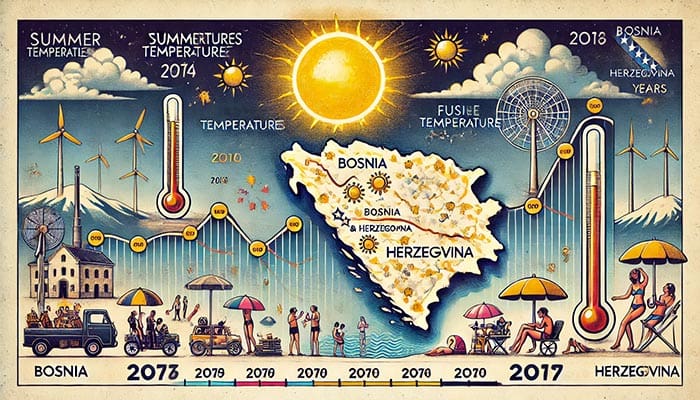 Prognoza Ljetnih Temperatura U Bosni I Hercegovini Za Narednih 10