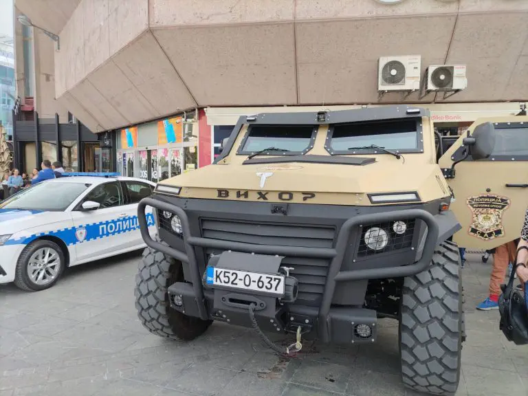 Evo kako je izgledala vježba MUP-a u centru Banjaluke (VIDEO)