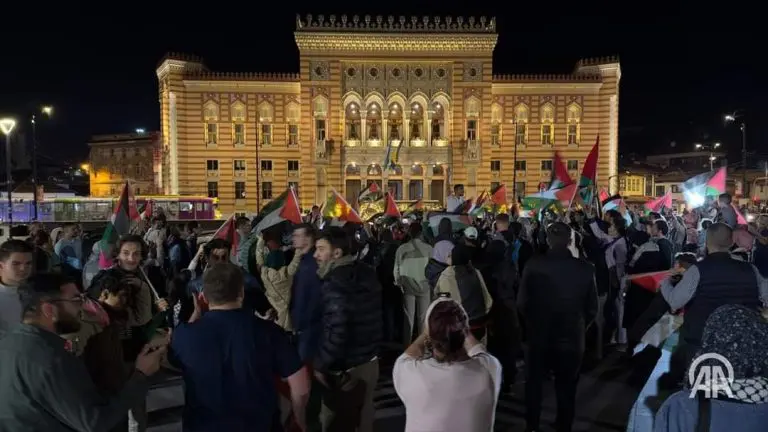 Sarajevo: Održan skup podrške Palestini