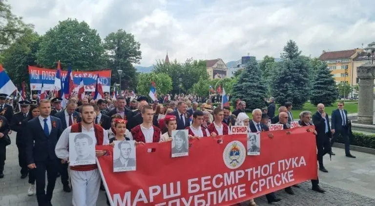 Proslava Dana pobjede u Banjaluci kao kritika Zapada i podrška Rusiji