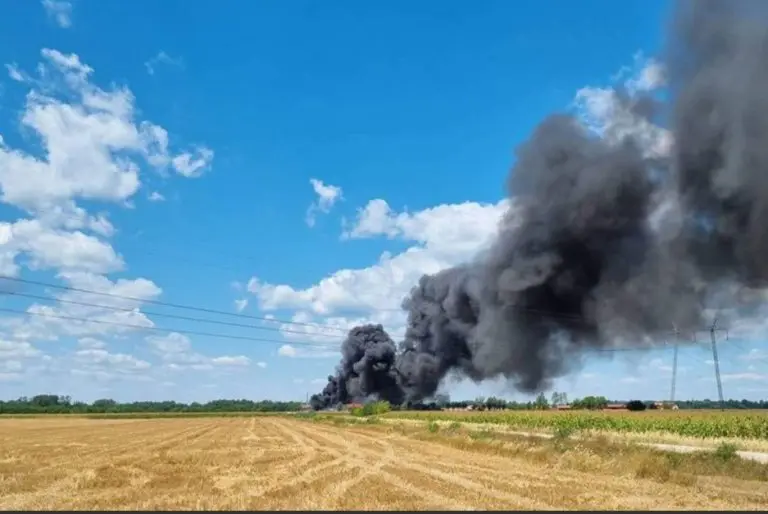 Veliki požar kod Bijeljine pod kontrolom