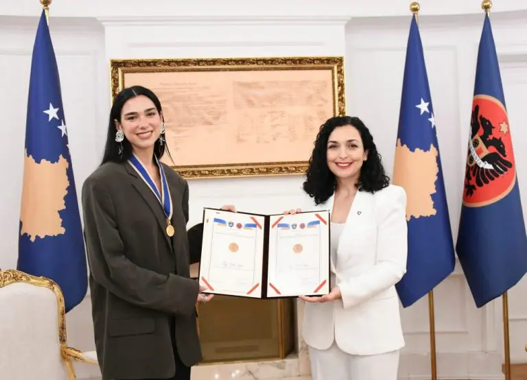 Dua Lipa počasna ambasadorica Kosova