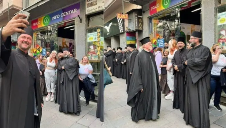 Uoči Spasovdanske litije: Sveštenici pravili selfije sa LGBT aktivistima