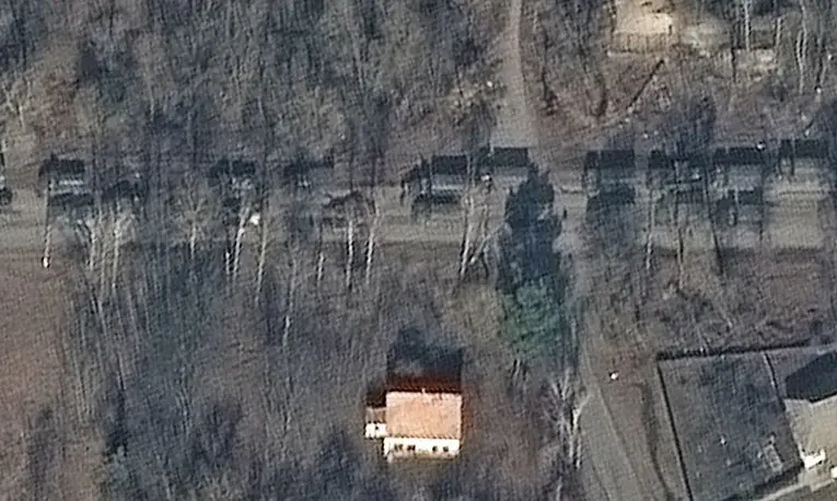 Ruski konvoj analiziran snimkama iz satelita