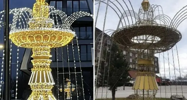 Uljepšavanje Bjelašnice: Skršili 50.000 KM na najružniju fontanu ikad – I sklonili je!?