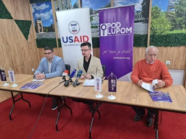 Koalicija Pod lupom: Neprihvatljivo je da o izmjenama Izbornog zakona odlučuju tri osobe iz političkih stranaka