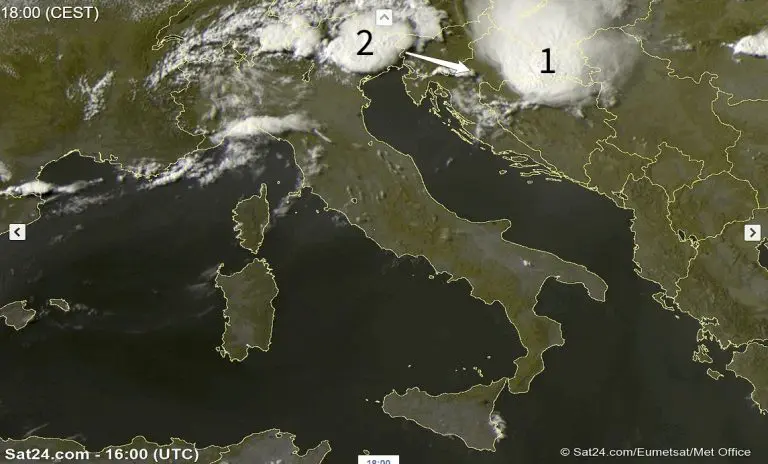 Ovo je prvi olujni sistem, drugi nam stiže u toku noći