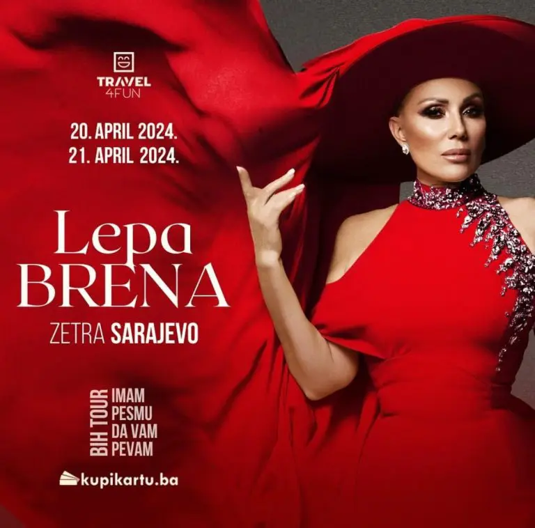 Lepa Brena spremila svjetski spektakl u Sarajevu