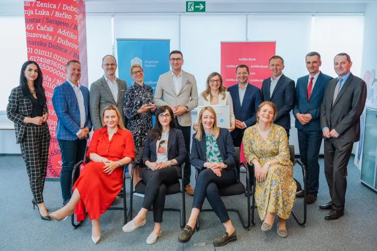 Employer Partner: Addiko banka Banja Luka u prestižnoj grupi poslodavaca!