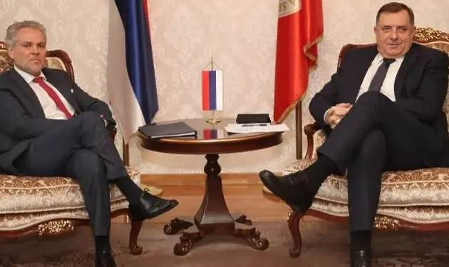 Dodik nakon sastanka sa Satlerom: Republika Srpska podržava evropski put BiH, blokade projekata nećemo tolerisati