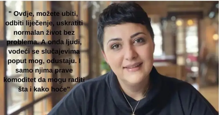 Amina Hodžić Smajlović: Prate nas, prijete, ucjenjuju, ali ne odustajem od pravde za Nadin