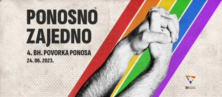 Četvrta Bh. povorka ponosa: „24. juna izlazimo sa svojim saveznicama i saveznicima da koračamo ‘Ponosno zajedno'“