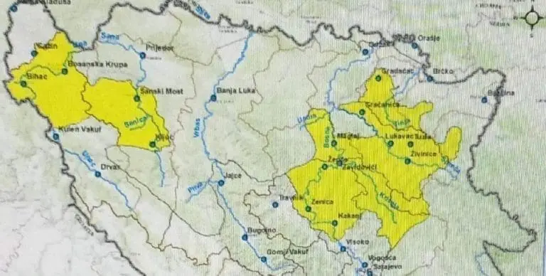 Poplave zahvatile sjeverne dijelove BiH, najkritičnije u Tesliću