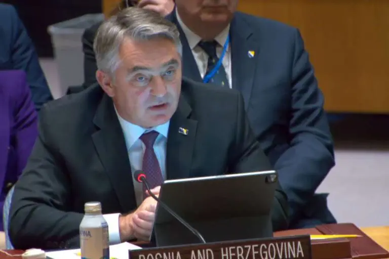 Komšić: Visoki predstavnik usporio napredak Bosne i Hercegovine unutar evropskih integracija