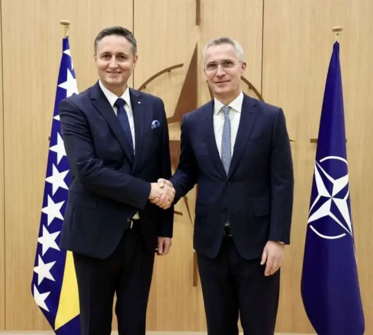Bećirović-Stoltenberg: Provođenje aktivnosti za prijem BiH u članstvo NATO-a je zakonska obaveza