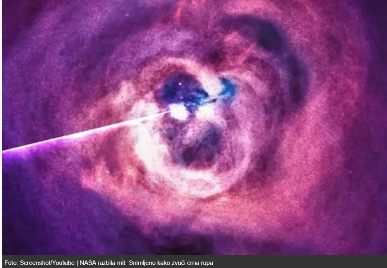 NASA razbila mit: Snimljeno kako zvuči crna rupa