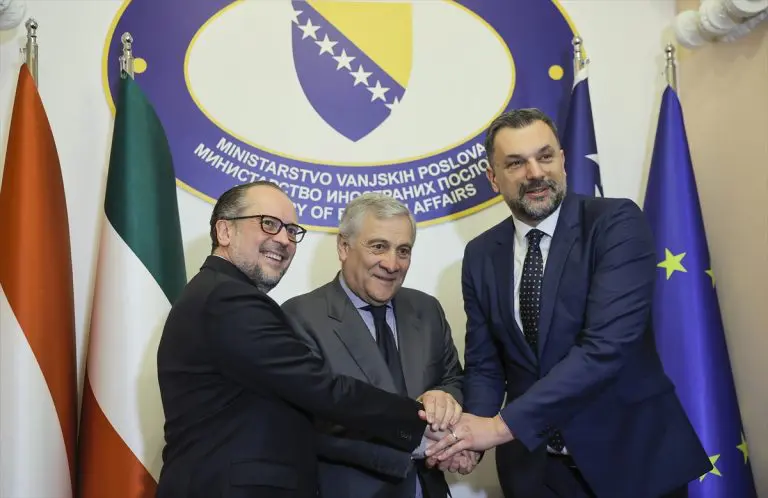 Šefovi diplomatije Italije i Austrije: Impresivan napredak BiH