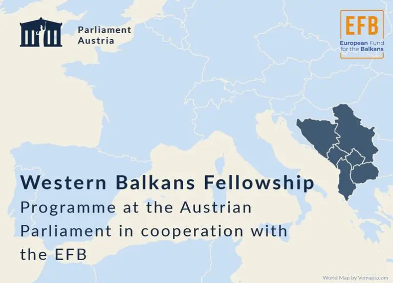 Prijavite se za stipendijski program u Parlamentu Austrije