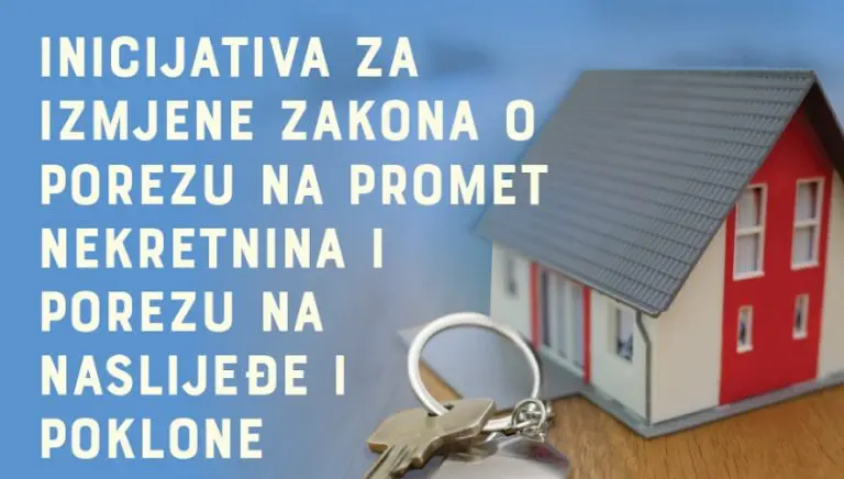 Civilni sektor u BiH na poklonjene nekretnine plaća porez