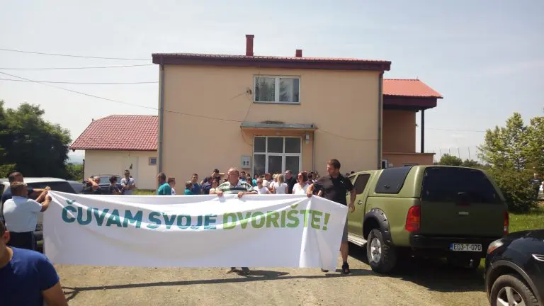 Bistrica: Protest građana protiv rudnika!