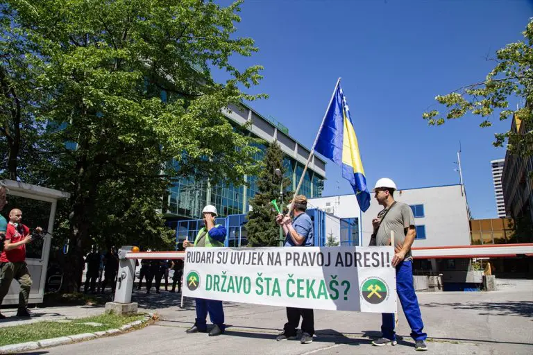 Prihvaćen zahtjev rudara za smjenu Uprave Elektroprivrede BiH