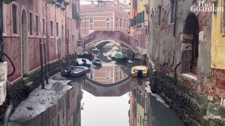 Italija u problemima, venecijanski kanali počinju presušivati