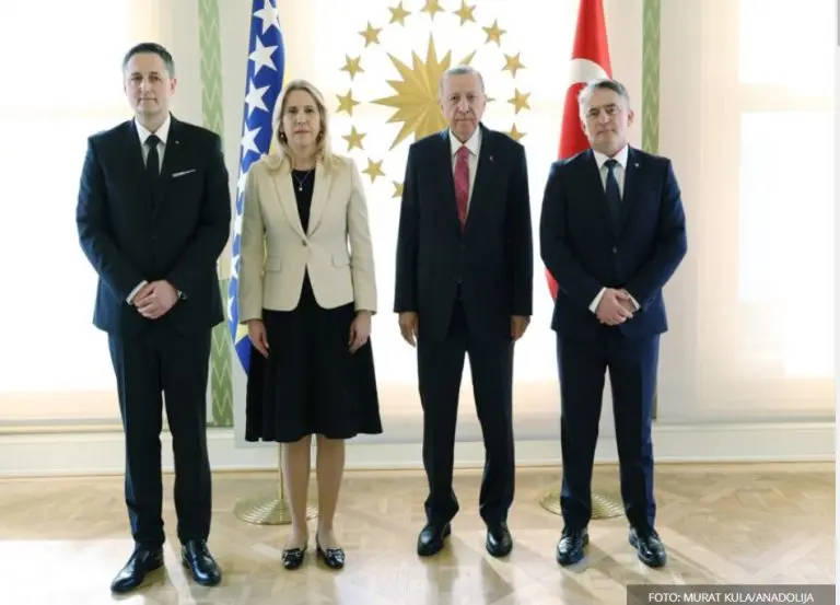 Erdogan na sastanku sa članovima predsjedništva BiH, evo šta je rekao nakon sastanka