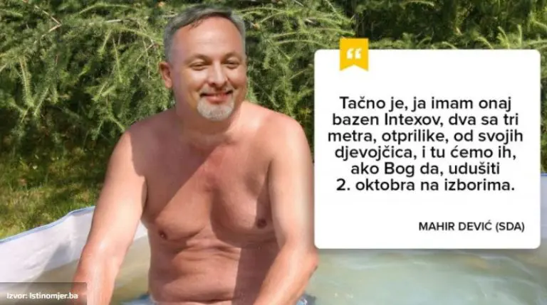 Nevjerovatna poruka SDA kandidata: “Ja imam onaj bazen Intexov, dva sa tri metra, i tu ćemo ih udušiti 2. oktobra”