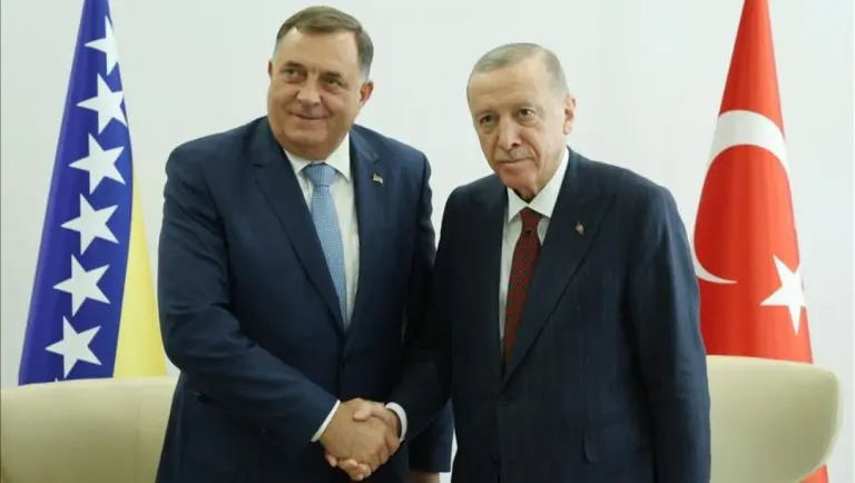 Cvijanović i Dodik kod Erdogana