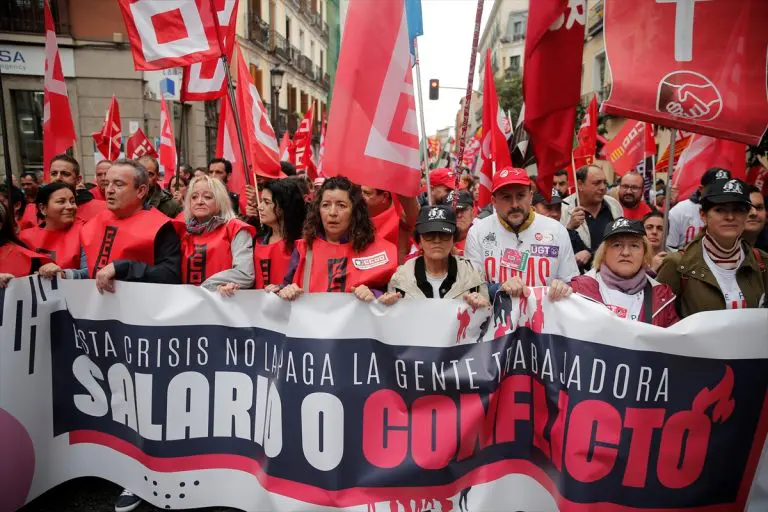 Oko 45.000 ljudi na ulicama Madrida traži veće plate