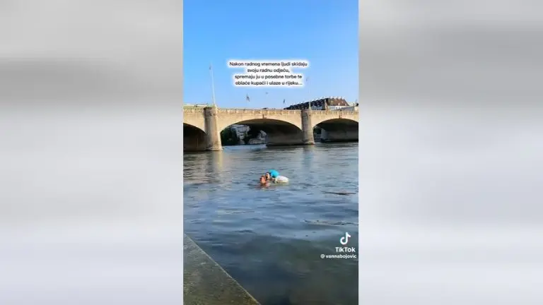 U ovom gradu s posla idu kući plivajući: Rashlade se i izbjegnu gužvu u saobraćaju (VIDEO)