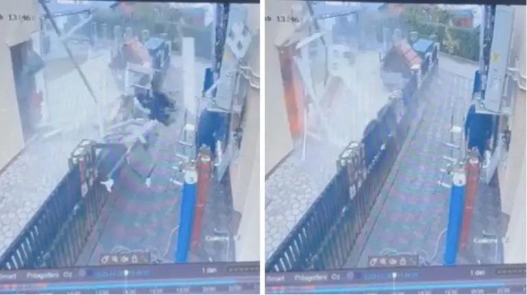 Banjaluka:  Snažna eksplozija, radnici imali sreće (VIDEO)