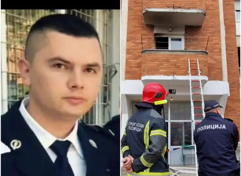 Hrabri policajac Arslan Arslanović rizikovao život da spasi djecu iz smrtonosnog požara