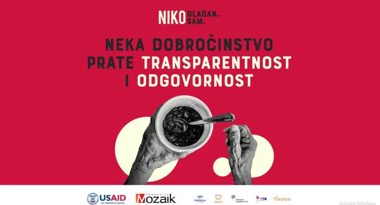 Da donacije stignu u prave ruke: Neka dobročinstvo prate transparentnost i odgovornost