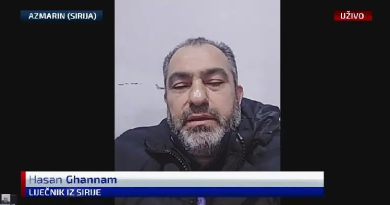 Doktor iz Sirije izgubio 52 člana porodice: Ništa pomoći nije stiglo, zavijamo svoje rane sami