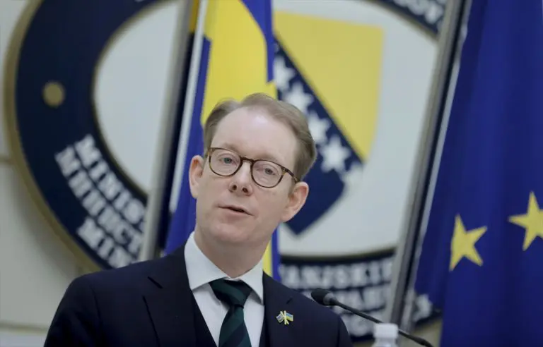 Šef švedske diplomatije u Sarajevu: Samo zajedno možemo izgraditi bolju Evropu za sve