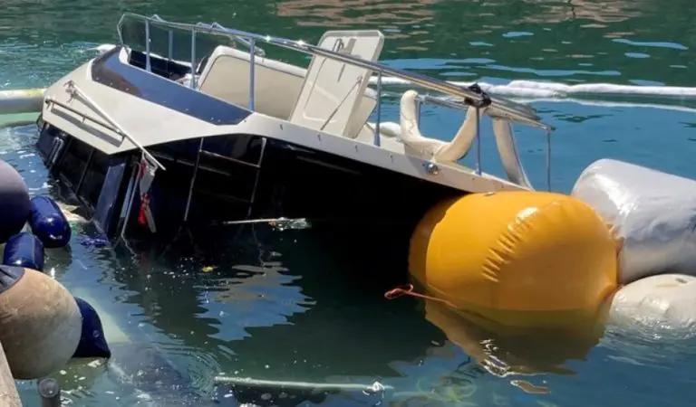 Kod Trogira potonula deset metara duga jahta