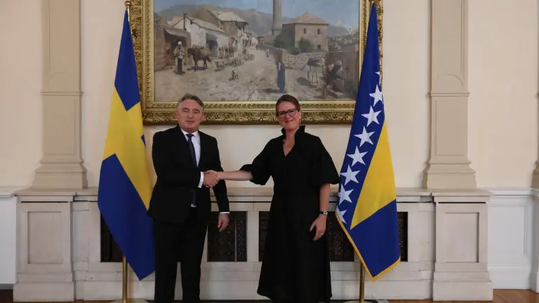 Novoimenovana ambasadorica Kraljevine Švedske u BiH predala akreditivno pismo u Predsjedništvu BiH