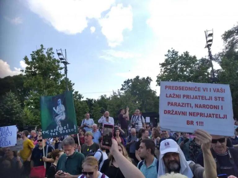 U Beogradu danas 14. protest Srbija protiv nasilja, najavljena blokada mosta Gazela