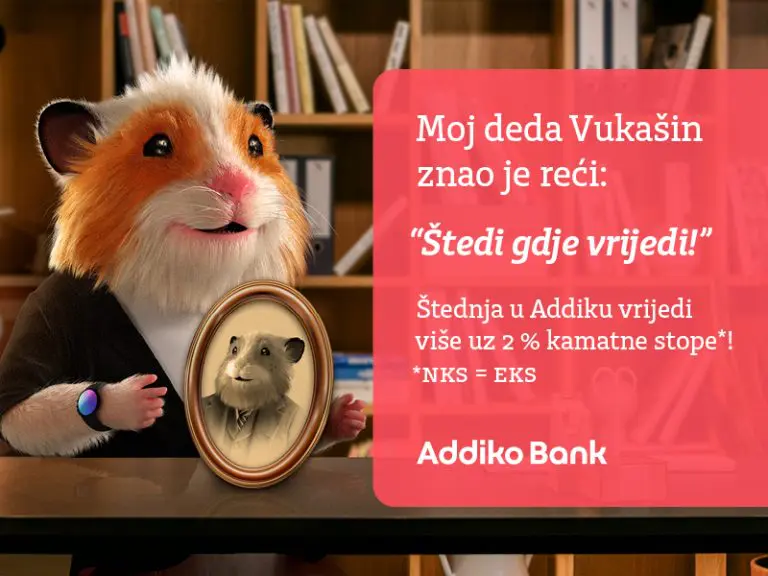 U Addiko banci Banja Luka atraktivna ponuda za štednju – kamatna stopa 2% na rok od 2 godine