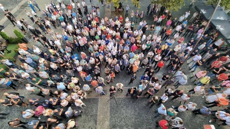 Počeli protesti u Prijedoru, evo ko je sve stigao FOTO