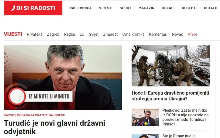 Index.hr je sada “Di si radosti”