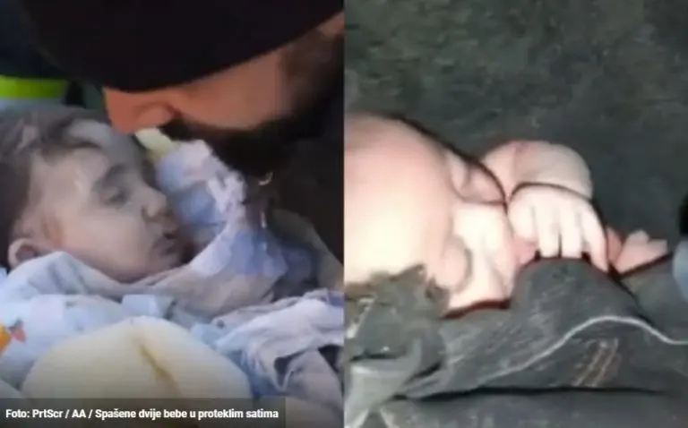 Čuda koja daju nadu cijelom svijetu: Dvije bebe spašene iz ruševina