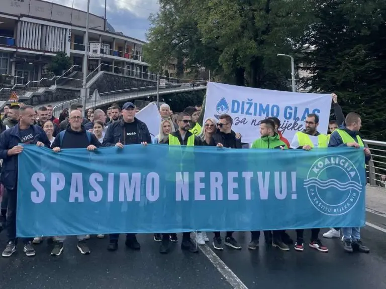 Aktivisti poručili: Odbranit ćemo Neretvu
