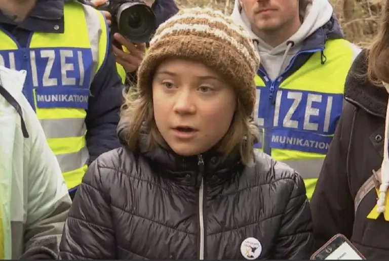 Greta Tanberg se pridružila protestima u Njemačkoj