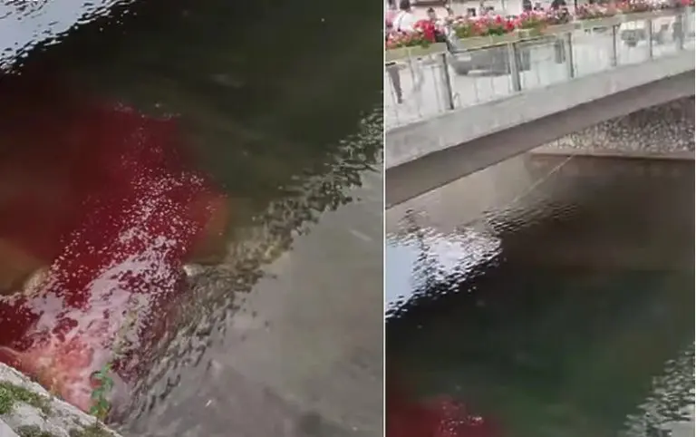 Kantonalna inspekcija se oglasila o ispuštanju krvi kurbana u Miljacku