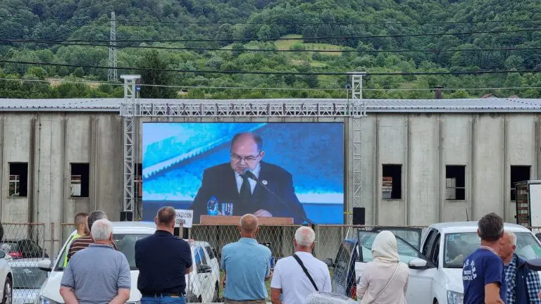Obraćanje Visokog predstavnika u BiH Kristijana Šmita u Srebrenici