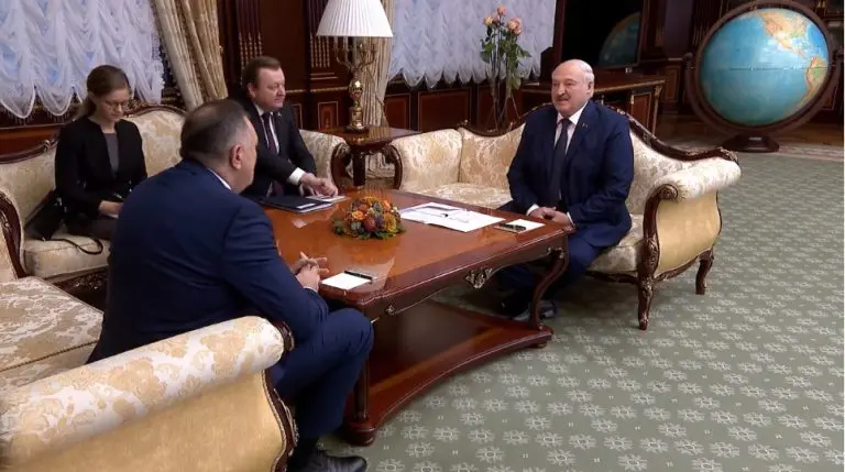 O čemu su razgovarali Dodik i Lukašenko