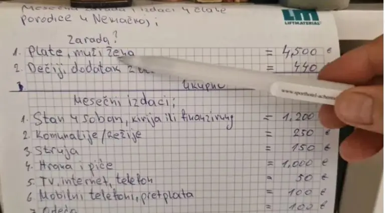 Balkanac izračunao troškove života porodice u Njemačkoj: “Konačno da čujemo pravu istinu”