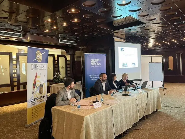 Ministar Bukejlović nije došao na konferenciju o slobodi medija